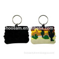 pvc key chain for environmental protection publicity